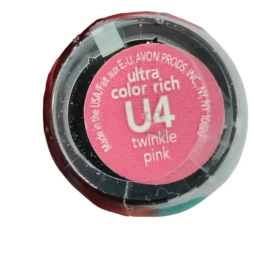 Avon Ultra Color Rich Lipstick Twinkle Pink U4 NEW SEALED Discontinued